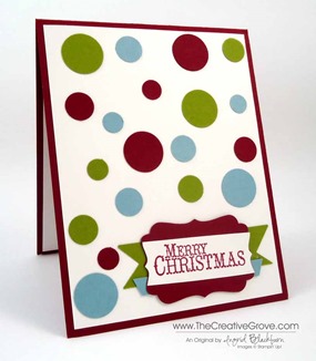 Clean and simple Christmas card 001