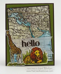 Watercolore Zoo Review and World Map Stamp Sets (8)
