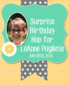 Surprise Hop Graphic for LeAnne