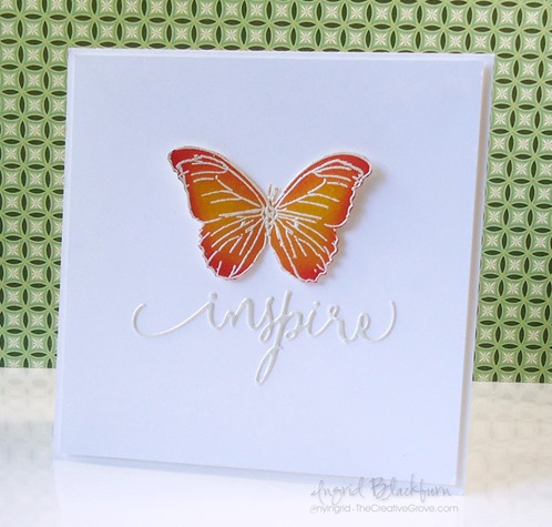 Embossed Butterfly Stamps