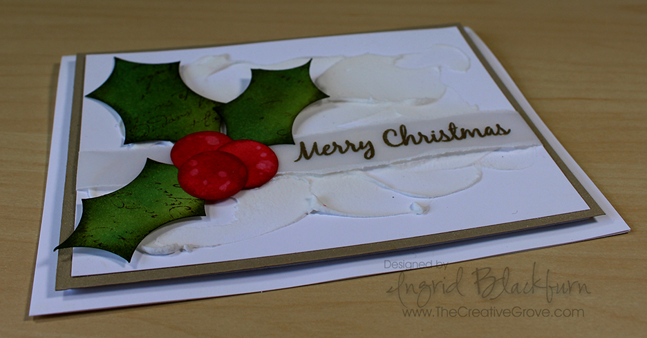 CAS - clean and simple christmas cards