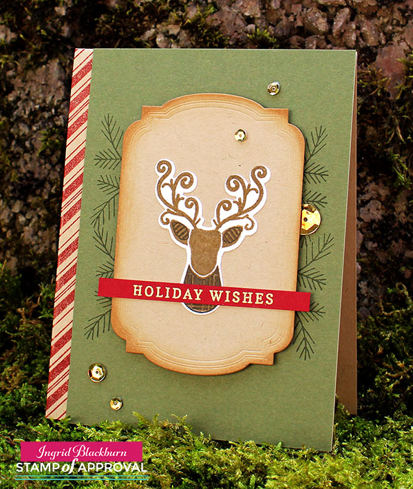 Masculine Christmas Cards - Candy Cane Lane