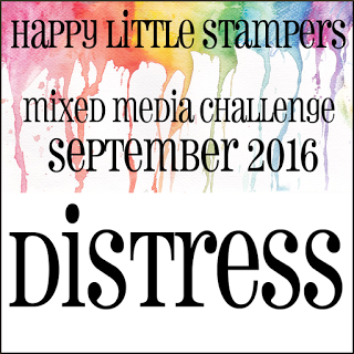 HLS Mixed Media challenge September 2016 - Distress