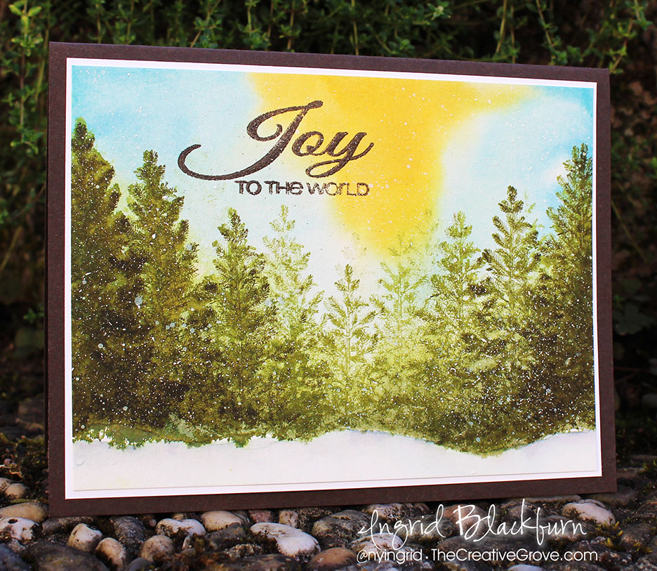 DIY Christmas Cards inspired by Christmas Song