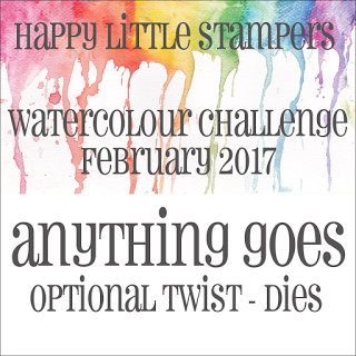 Happy Little Stampers Watercolor Challenge
