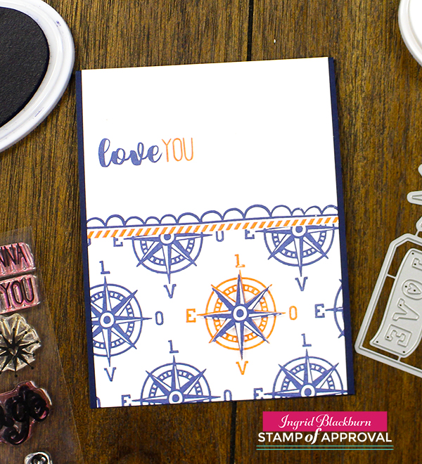 Love is in the Air Stamp of Approval by Catherine Pooler Designs
