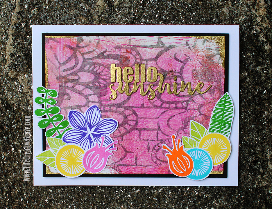 How to use card leftover scraps