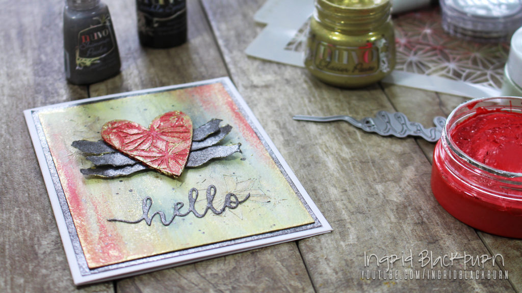 How to create DIY Mixed Media Cards and Elements