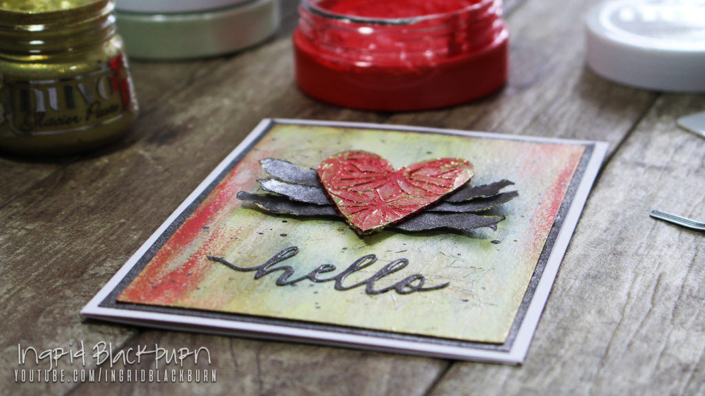 diy mixed media cards and elements